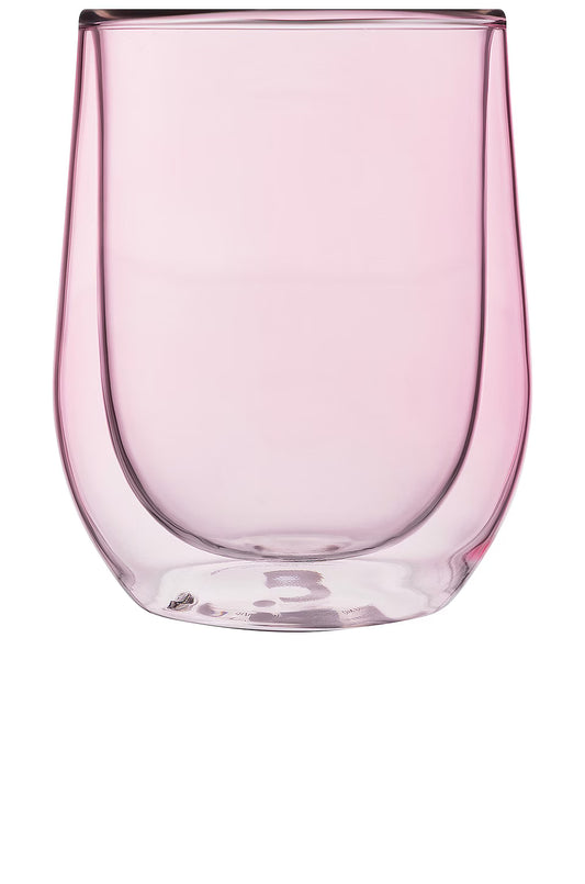 Glass Stemless - Double Pack - Blush