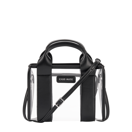 Jelly Clear Stadium Bag - Black