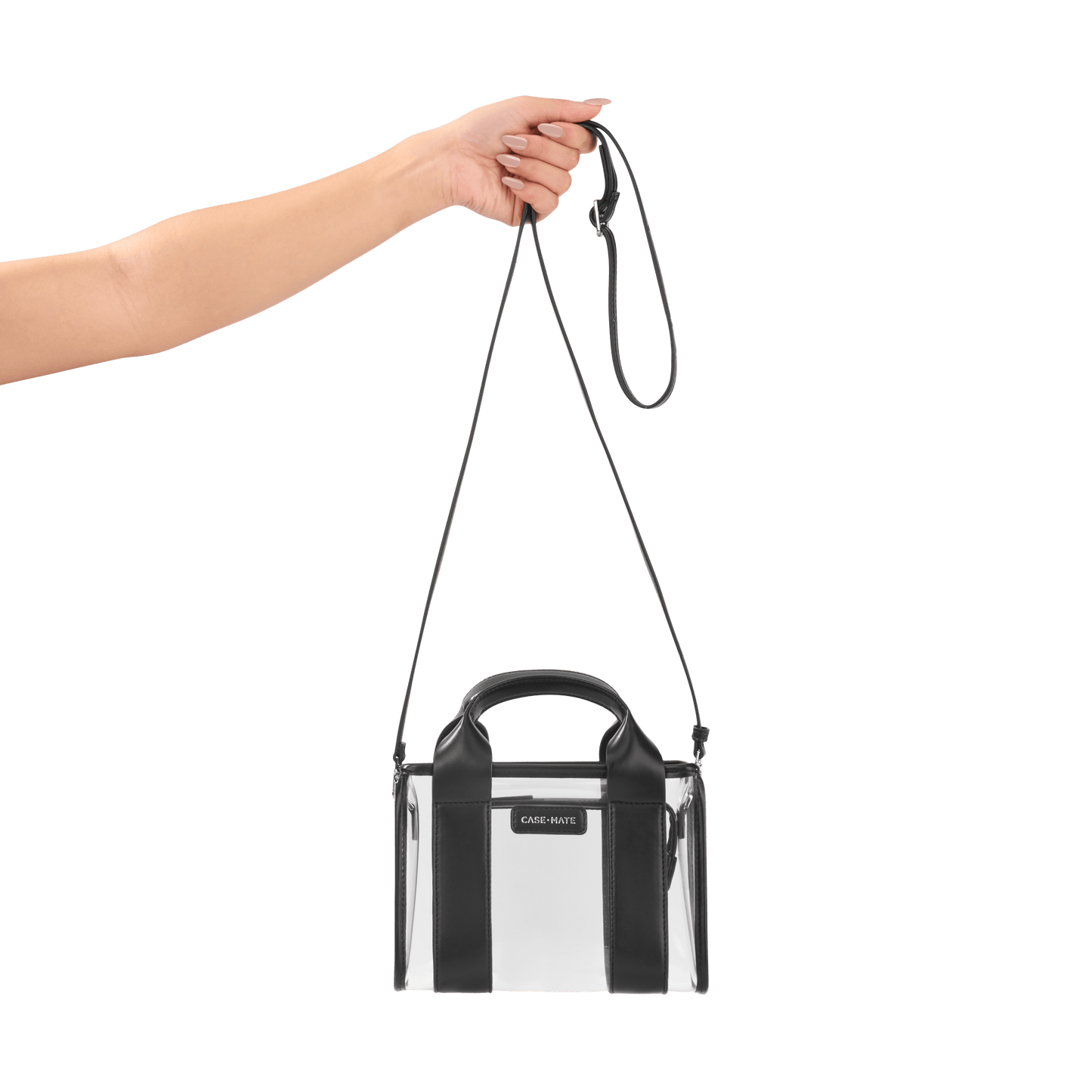 Jelly Clear Stadium Bag - Black