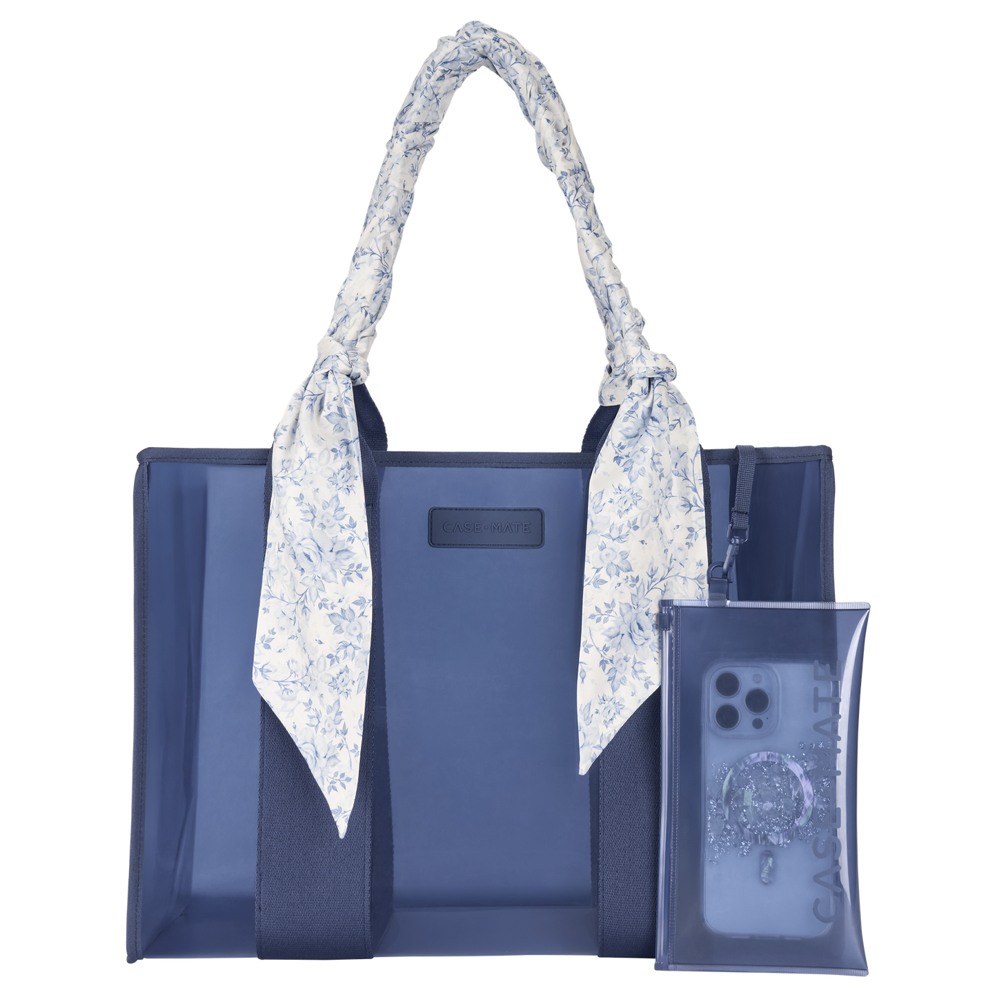 Jelly Tote with Phone Pouch - Something Navy Twilly