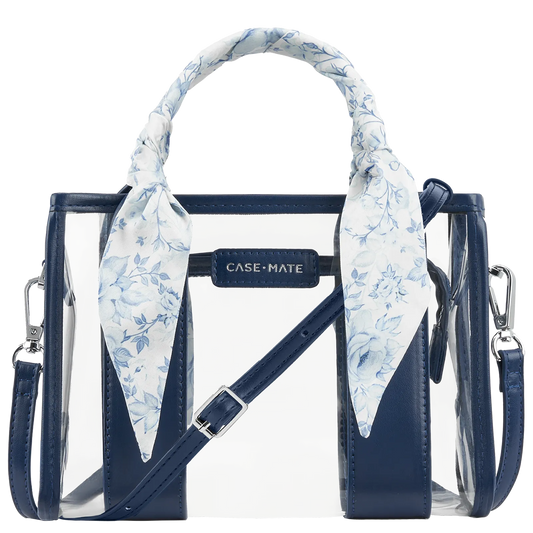 Jelly Clear Stadium Bag - Something Navy Twilly