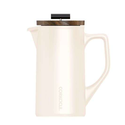 Ceramic French Press - Oat Milk