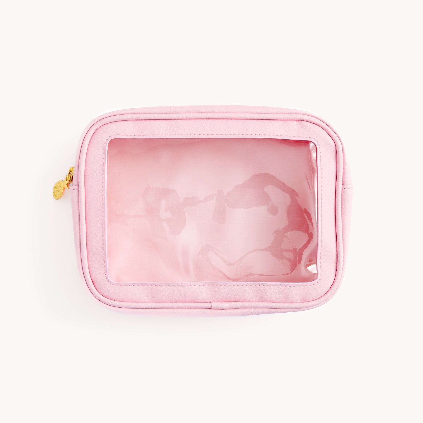 Leatherette Travel Bag - Blush