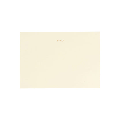 Carta Italiana Ciao Notepad