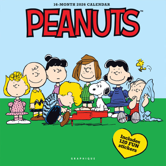 Wall Calendar - Peanuts: Happiness Is