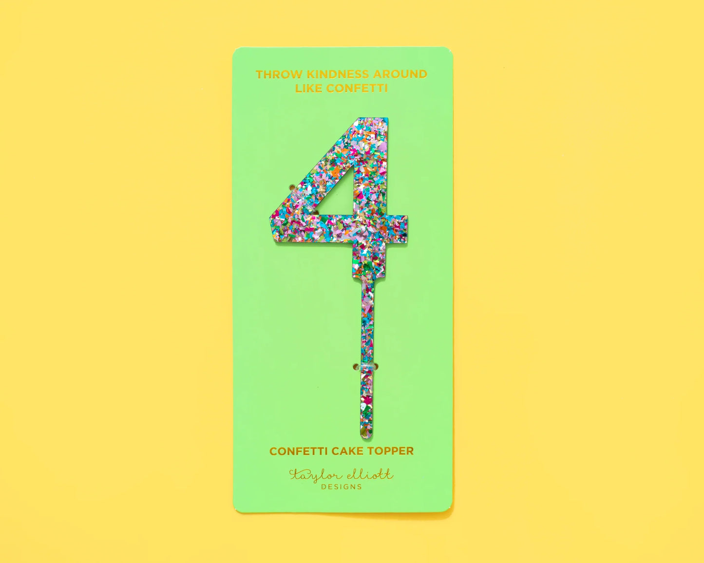 Confetti Cake Topper | 4