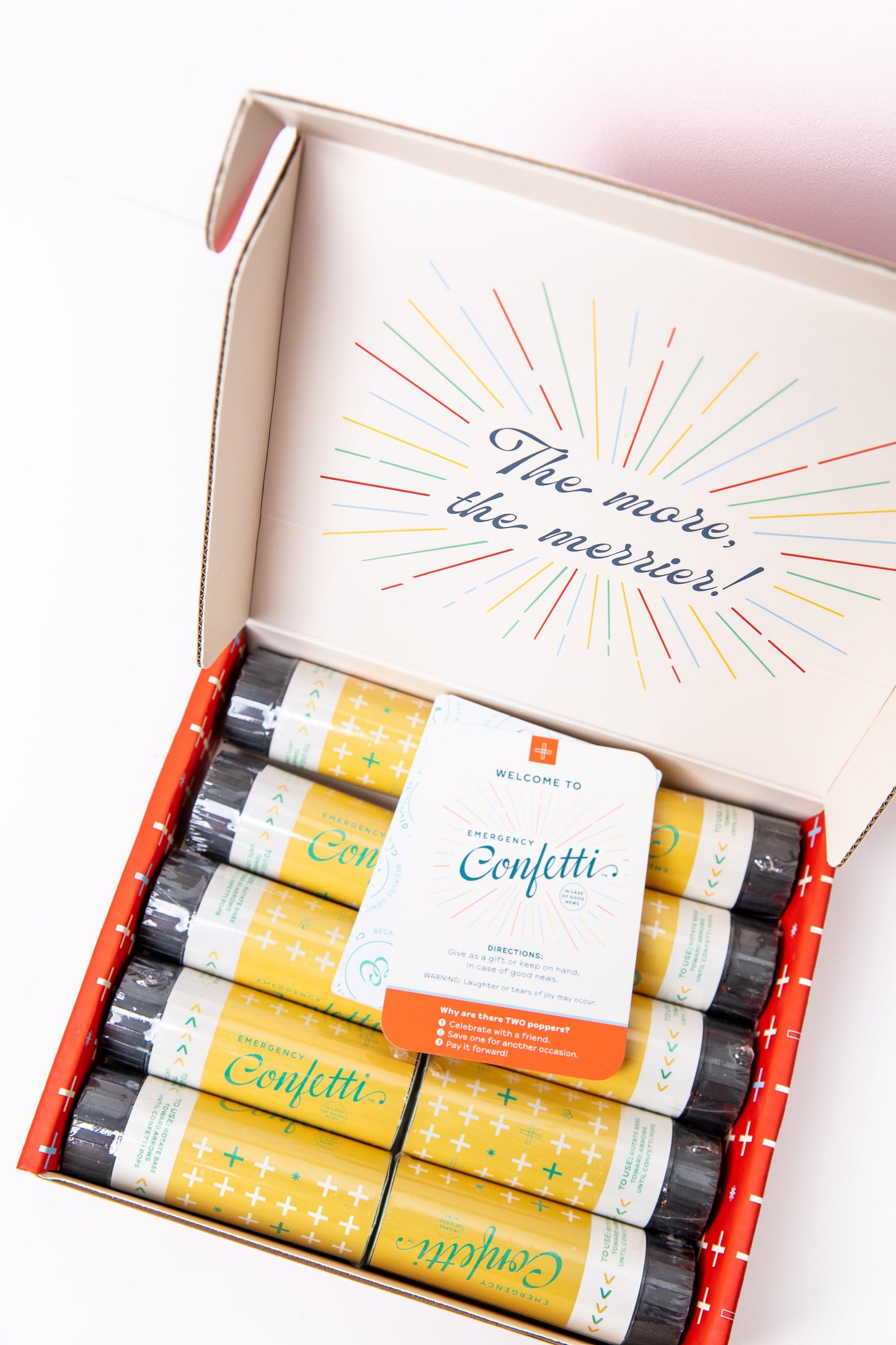 Confetti Party Pack - Orange and Black