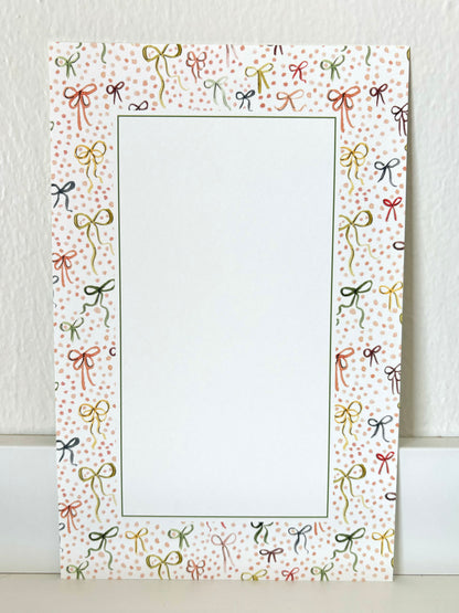 Paper Bows Invitation - 10 CT