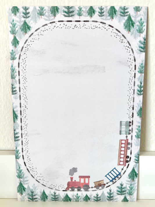 Train Track Invitation - 10 CT