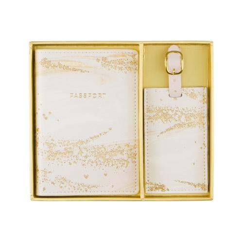 Travel Gift Set - Pink Marble
