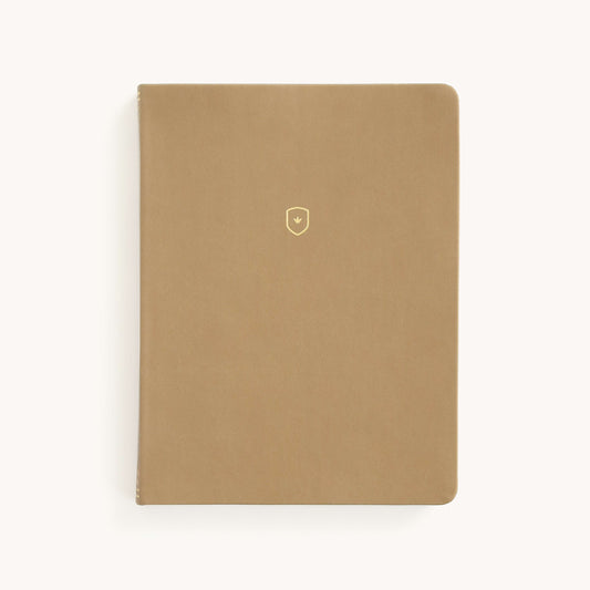 Leatherette Journal - Fawn