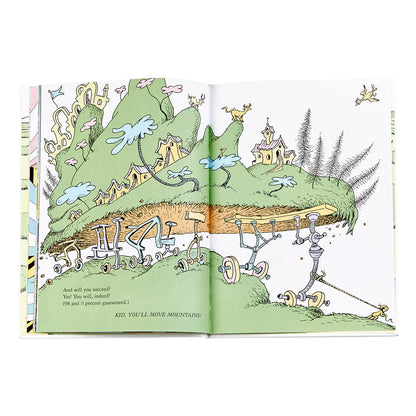 Leather Bound Book - Oh The Places You'll Go!