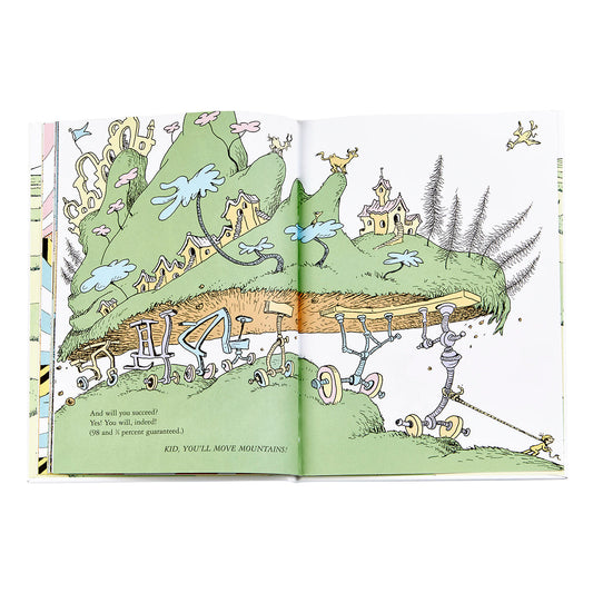 Leather Bound Book - Oh The Places You'll Go!