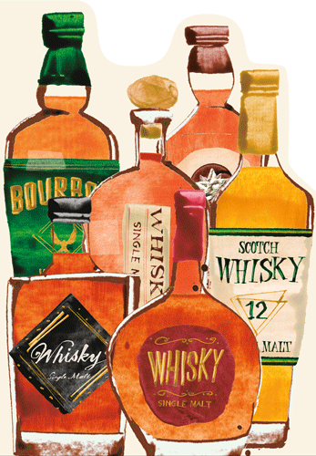 Birthday Card - Whiskey Tasting