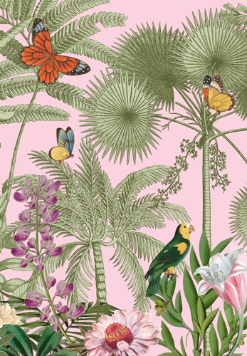 Birthday Card - Pink Paradise