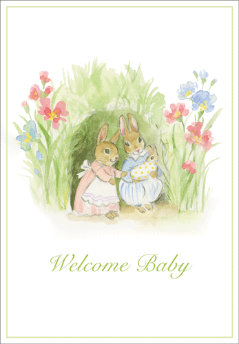 Baby Card - Baby Bunny
