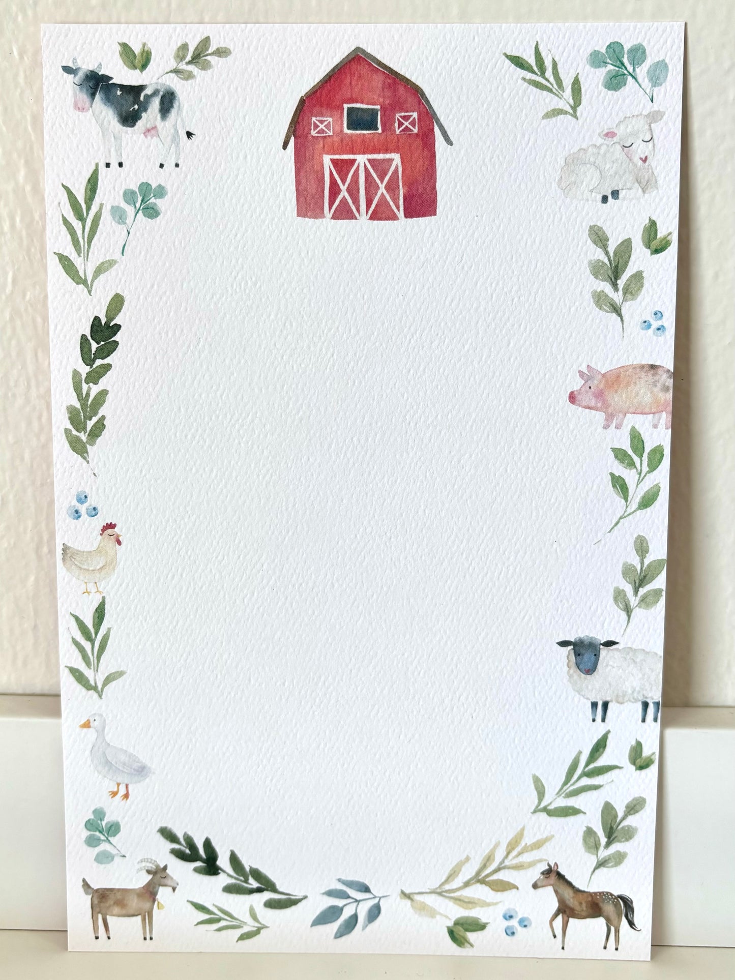 Farm Wreath Invitation - 10 CT