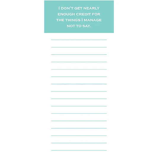 Notepad - Enough Credit