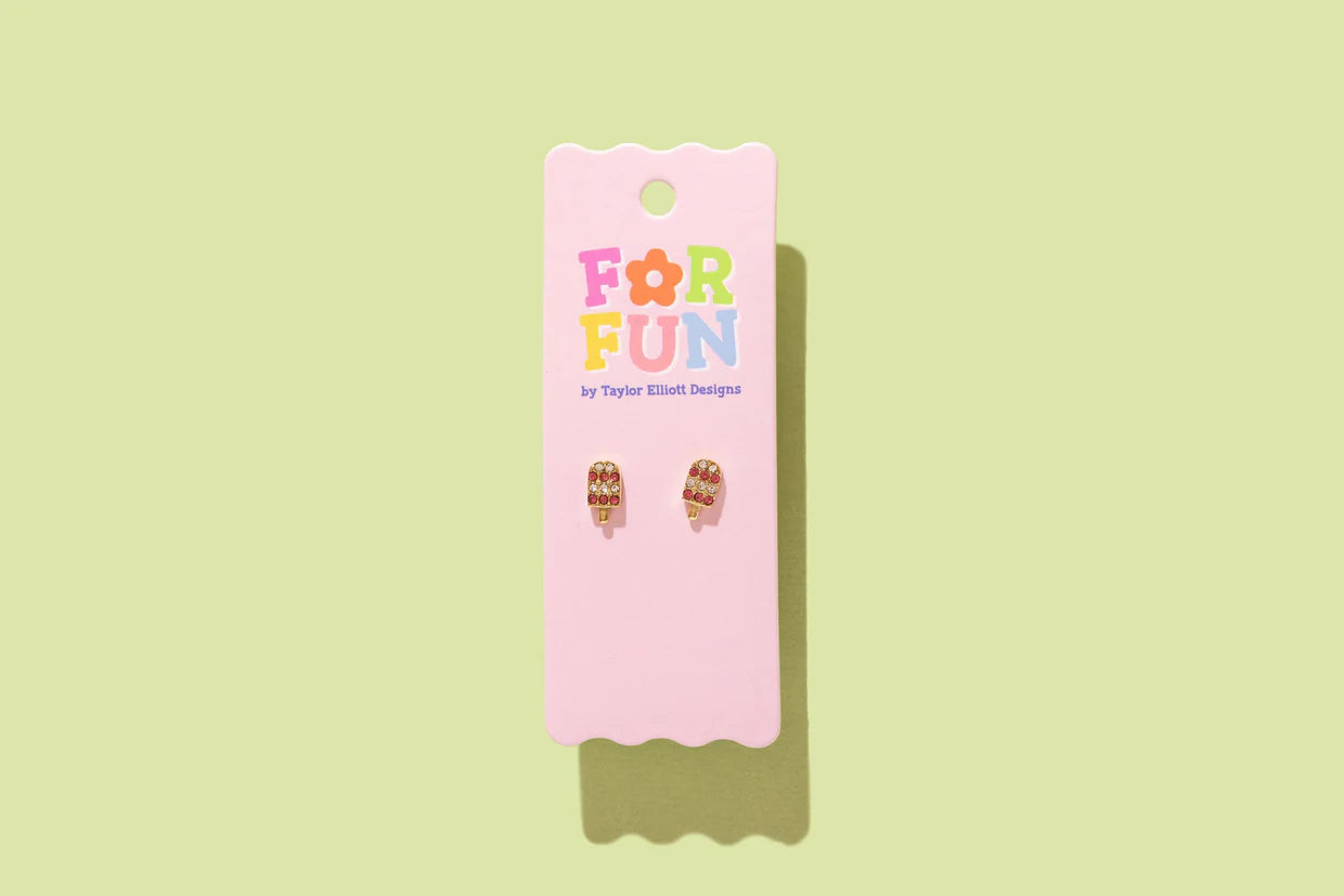 Stud Earrings - Callie Popsicle