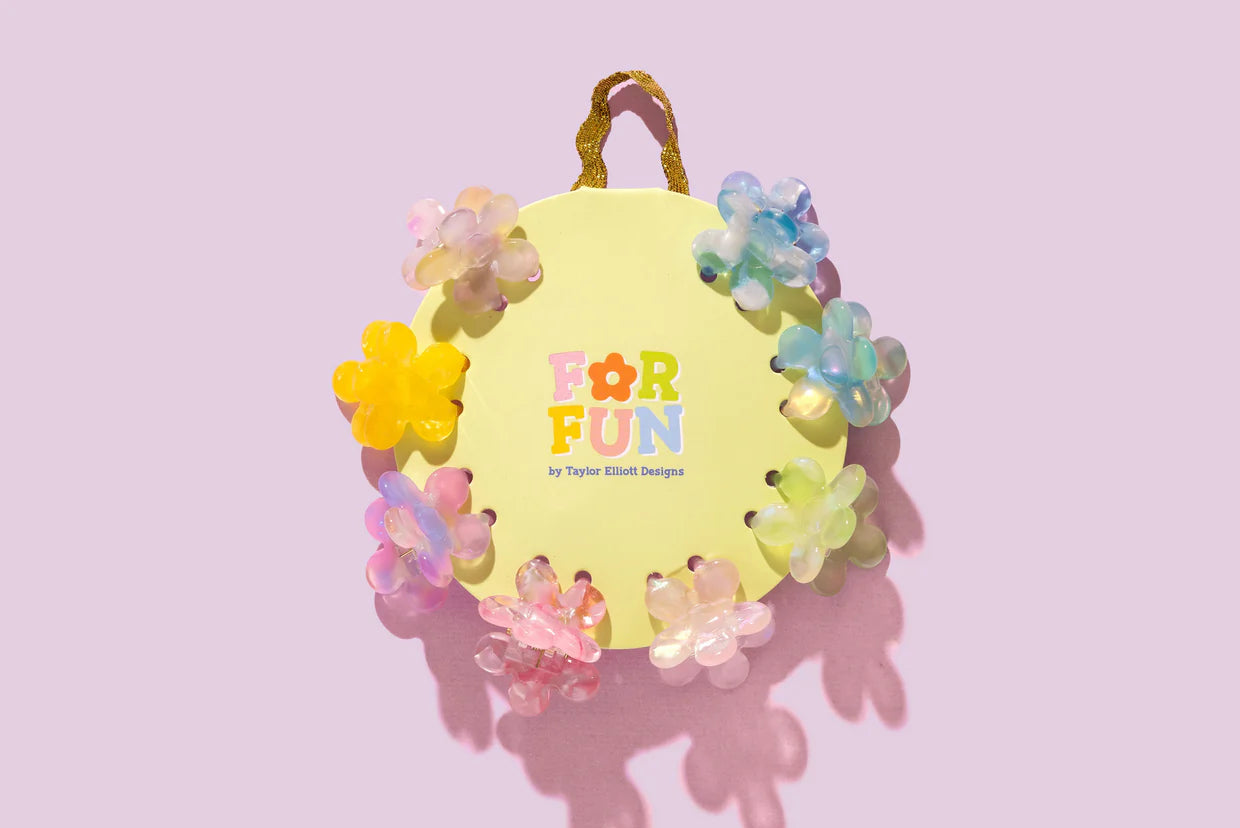 Flower Hair Clip Set