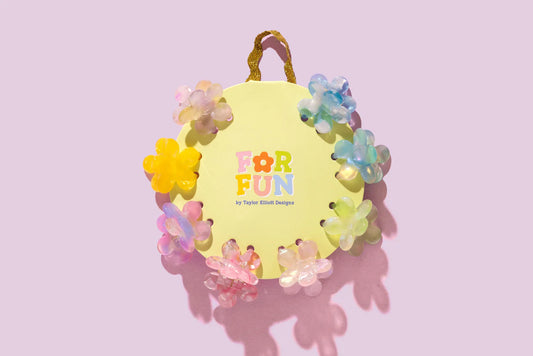 Flower Hair Clip Set