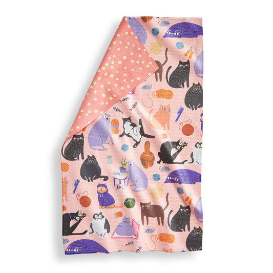 All the Cats Dishtowel