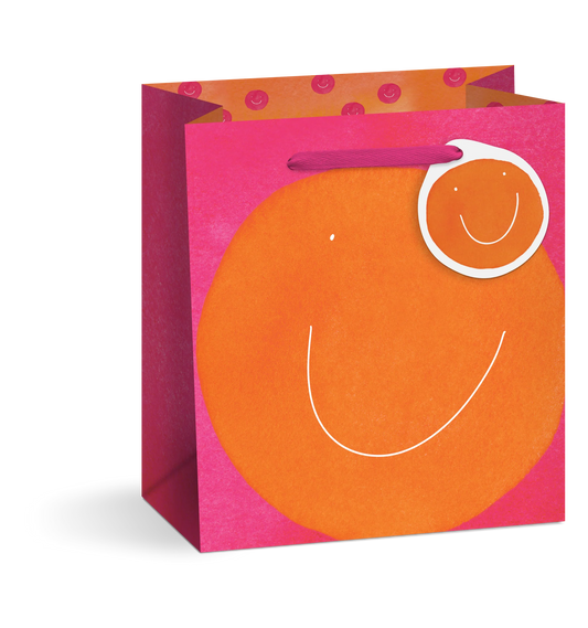 Smiley Gift Bag - Medium