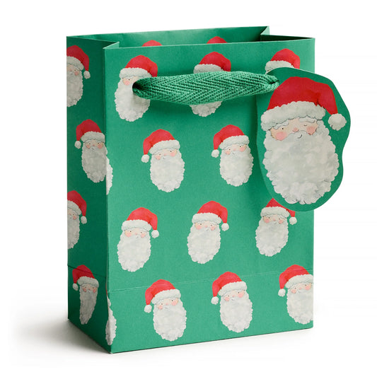 Medium Gift Bag - Vintage Santa