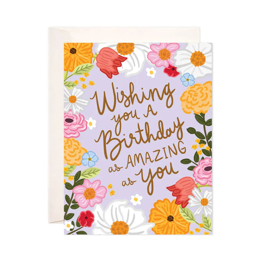 Amazing Birthday Greeting Card