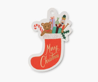 Gift Tags -  Nutcracker Stocking