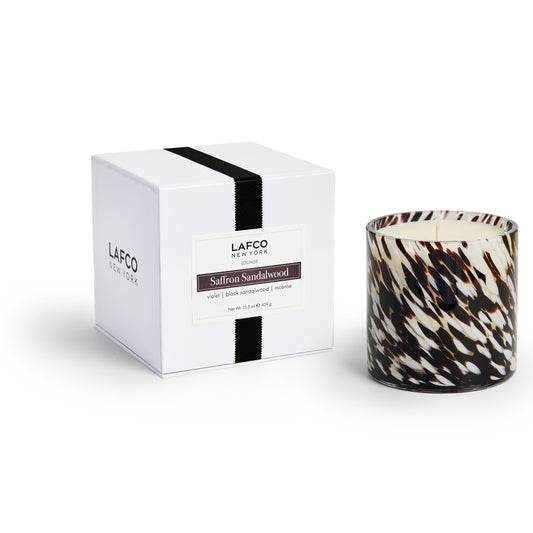 15.5oz Candle - Saffron Sandalwood