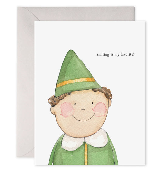 Christmas Card - Smiling Buddy