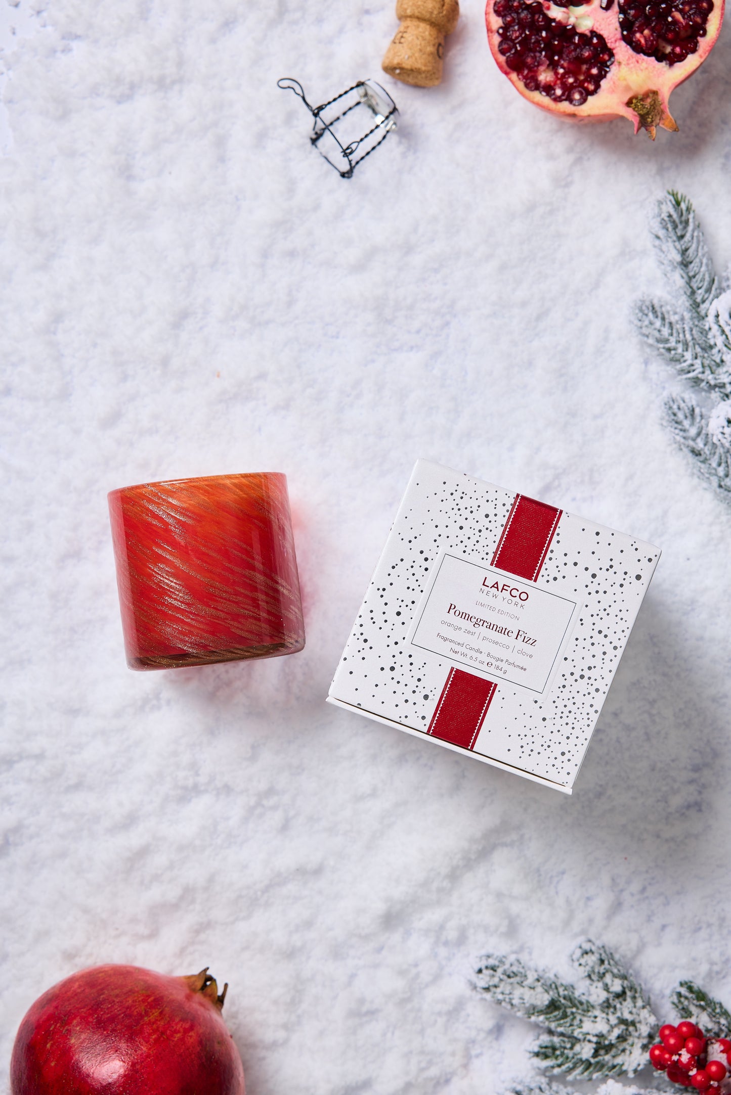 6.5 oz Classic Candle - Pomegranate Fizz