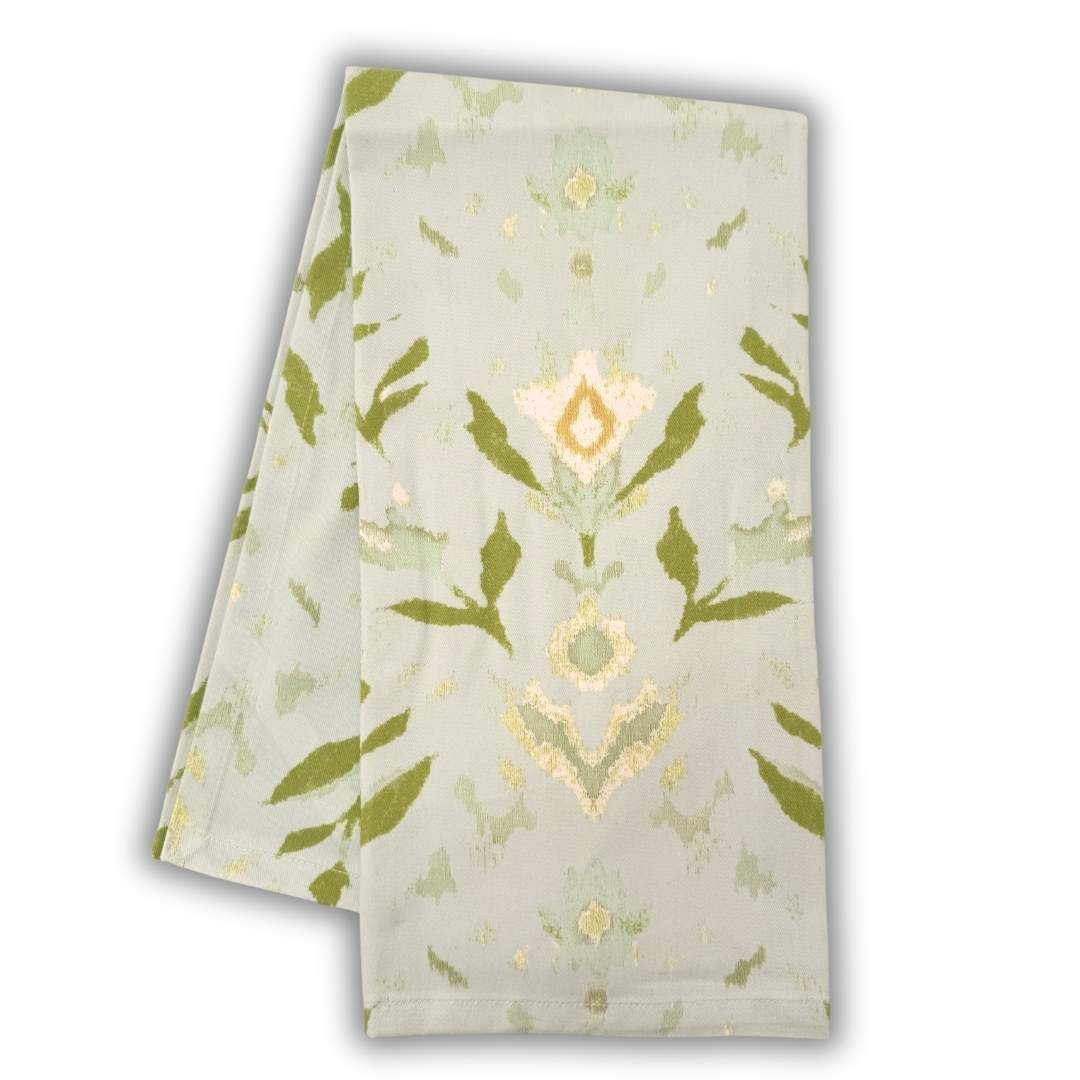 Tea Towel - Petal Garden Aqua