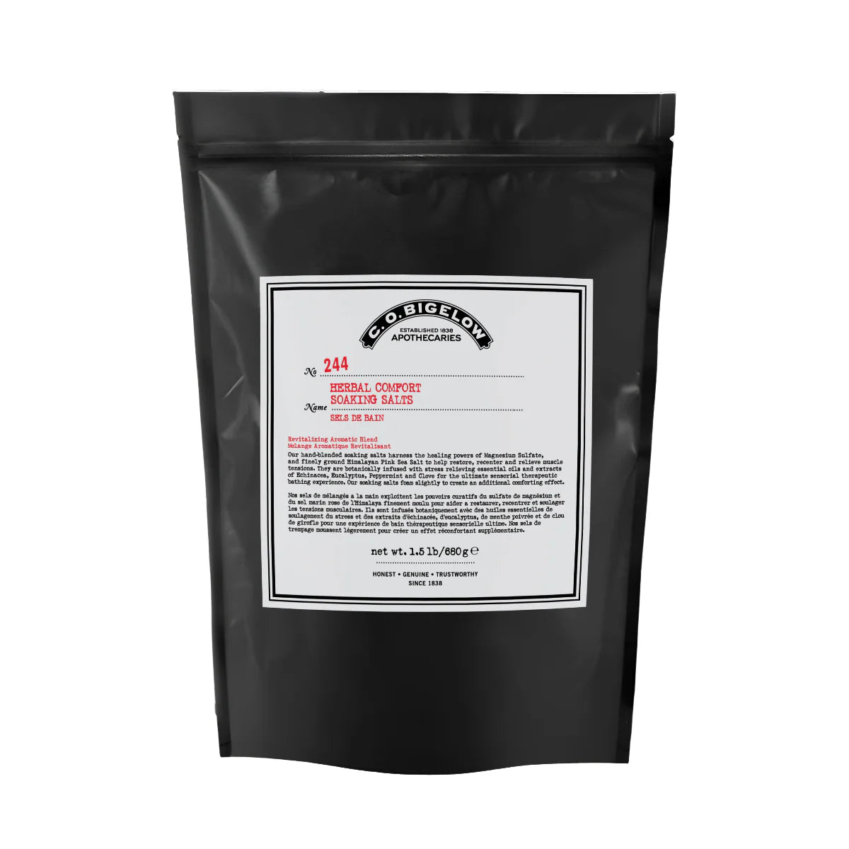 Herbal Comfort Soaking Salts
