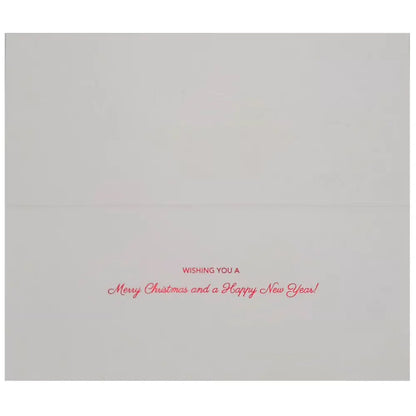 Boxed Christmas Cards - Row of Penguins