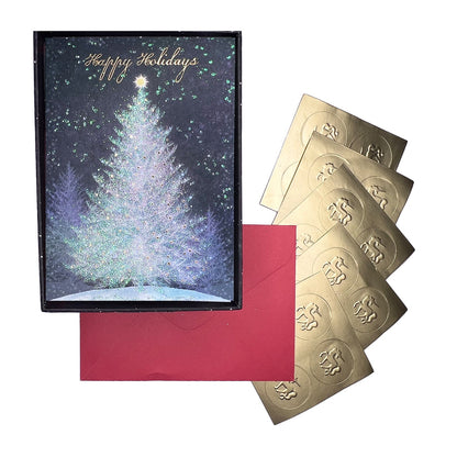 Boxed Christmas Cards - Ethereal Christmas Tree