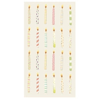 Guest Towel Napkin - Birthday Candles