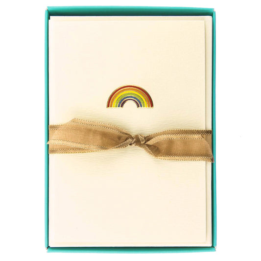 Rainbow La Petite Pressed Boxed Cards | 10 CT