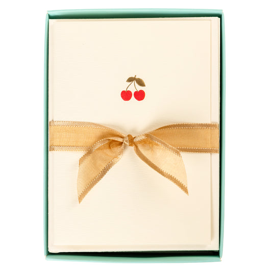 La Petite Presse Boxed Card, 10 ct - Cherries