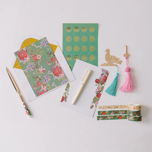 Keepsake Stationery Set - Bird Menagerie Illumination Lacquer