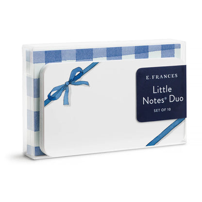 Little Notes Duo Set - Blue Bow