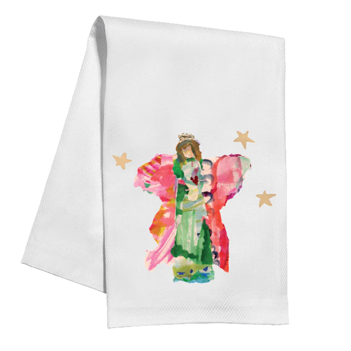 Kitchen Towel - Green Angel