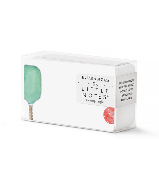 Pickleball Little Notes