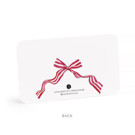 Little Notes - Red Ribbon Candy
