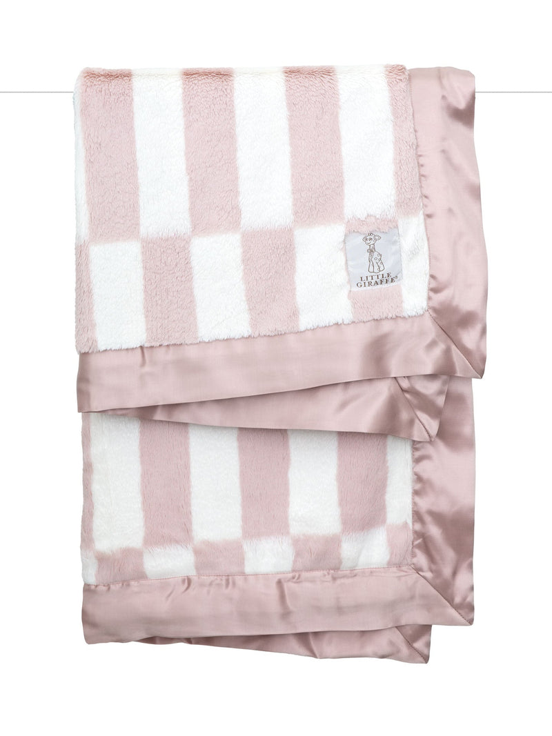 Luxe Windchime Baby Blanket - Dusty Pink