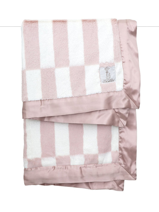 Luxe Windchime Baby Blanket - Dusty Pink