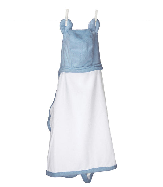 Luxe Baby Towel - Cornflower Blue
