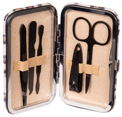 Manicure Set - Leopard