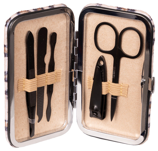 Manicure Set - Leopard